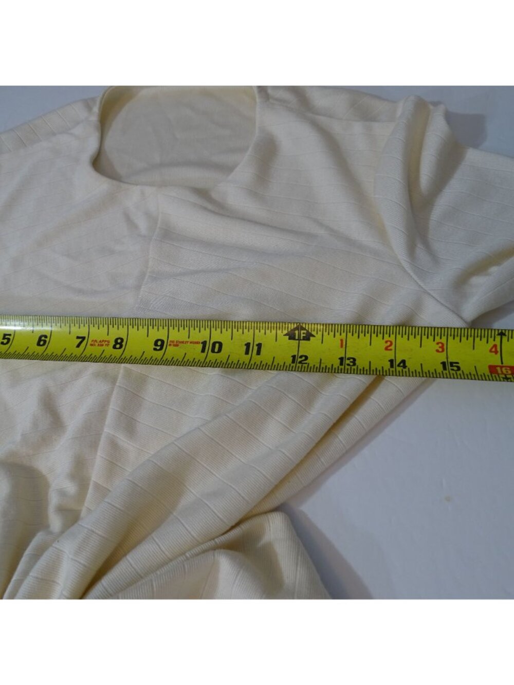 Significant Other Odelia Ivory Long Sleeve Midi Dress Twist Front Women Size 6 - Picture 9 of 14